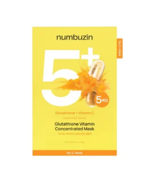 NUMBUZIN NO.5+ VITAMIN SPOTLIGHT SHEET MASK – 27ML