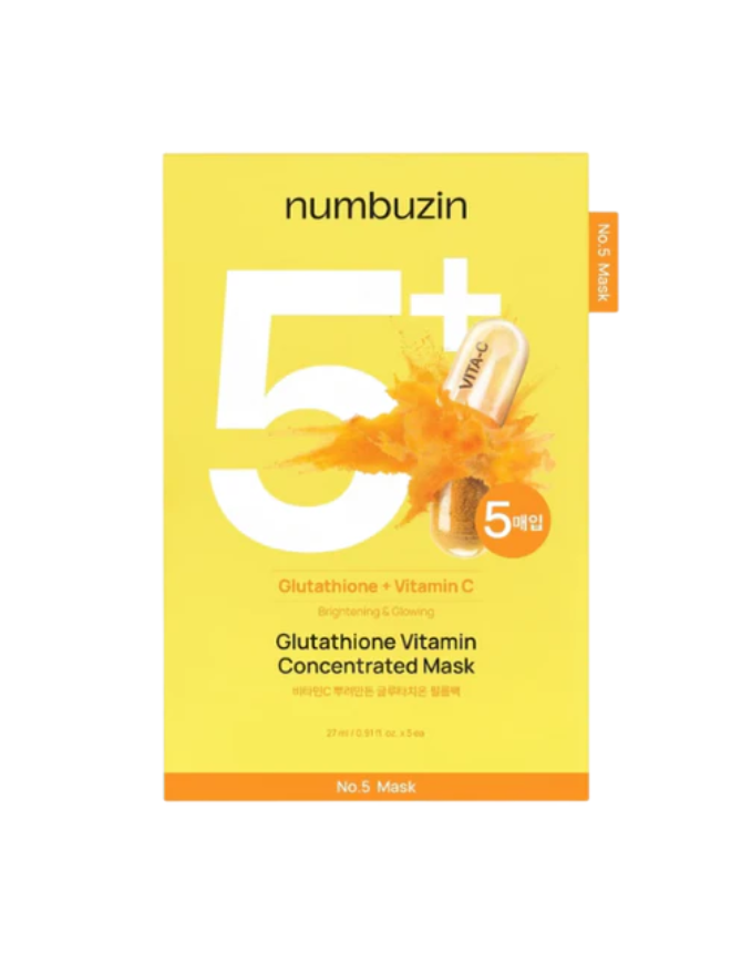 NUMBUZIN NO.5+ VITAMIN SPOTLIGHT SHEET MASK – 27ML
