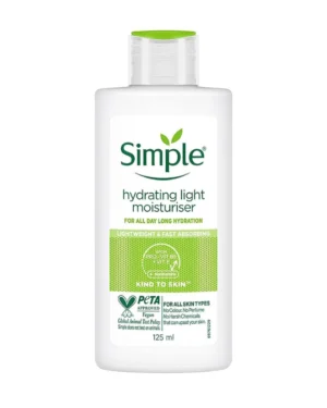 SIMPLE KIND TO SKIN HYDRATING LIGHT MOISTURIZER – 125ML