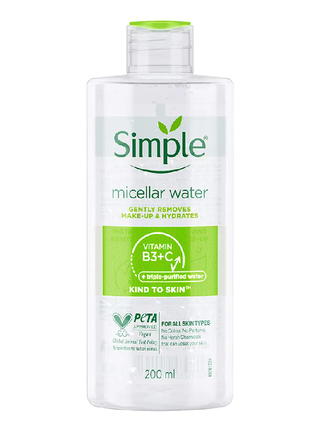 SIMPLE KIND TO SKIN MICELLAR CLEANSING WATER 200ML