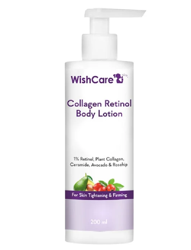 WISHCARE COLLAGEN 1% RETINOL BODY LOTION 200ML