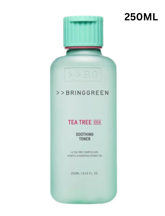 BRING GREEN TEA TREE CICA SOOTHING TONER 250ML