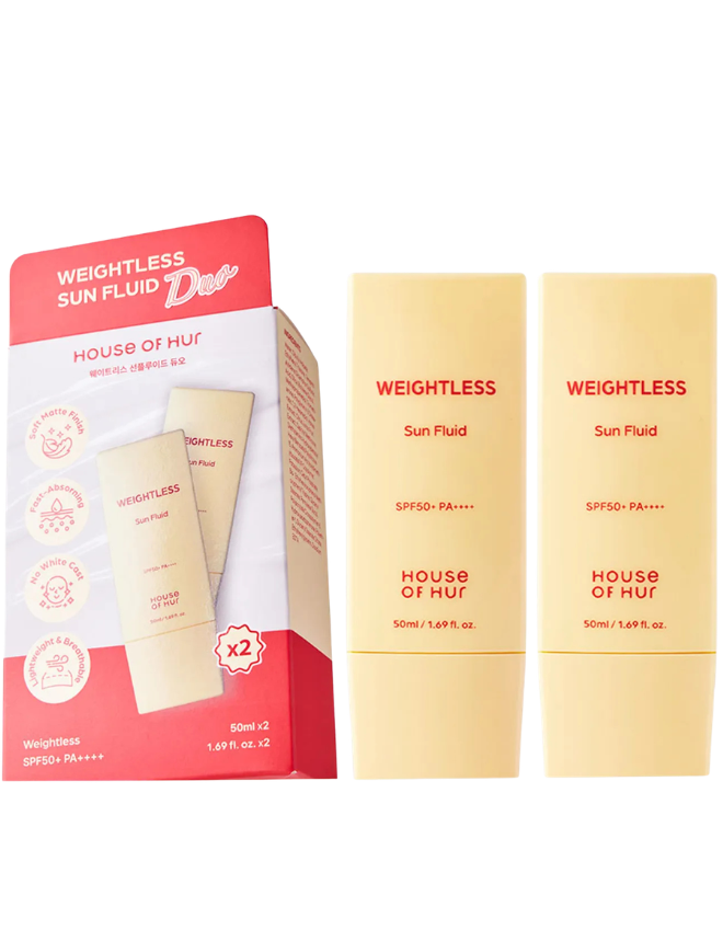 HOUSE OF HUR WEIGHTLESS SUN FLUID DUO SET (50ML + 50ML)