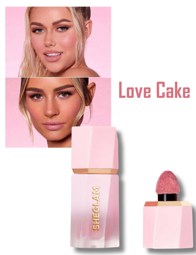 SHEGLAM COLOR BLOOM LIQUID BLUSH MATTE FINISH LOVE CAKE