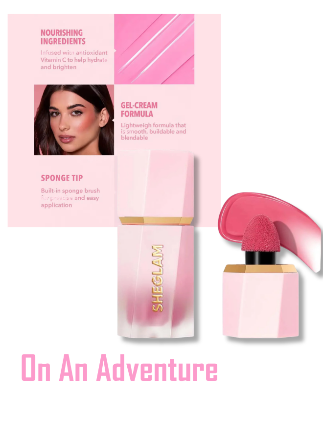 SHEGLAM COLOR BLOOM LIQUID BLUSH ON POINT