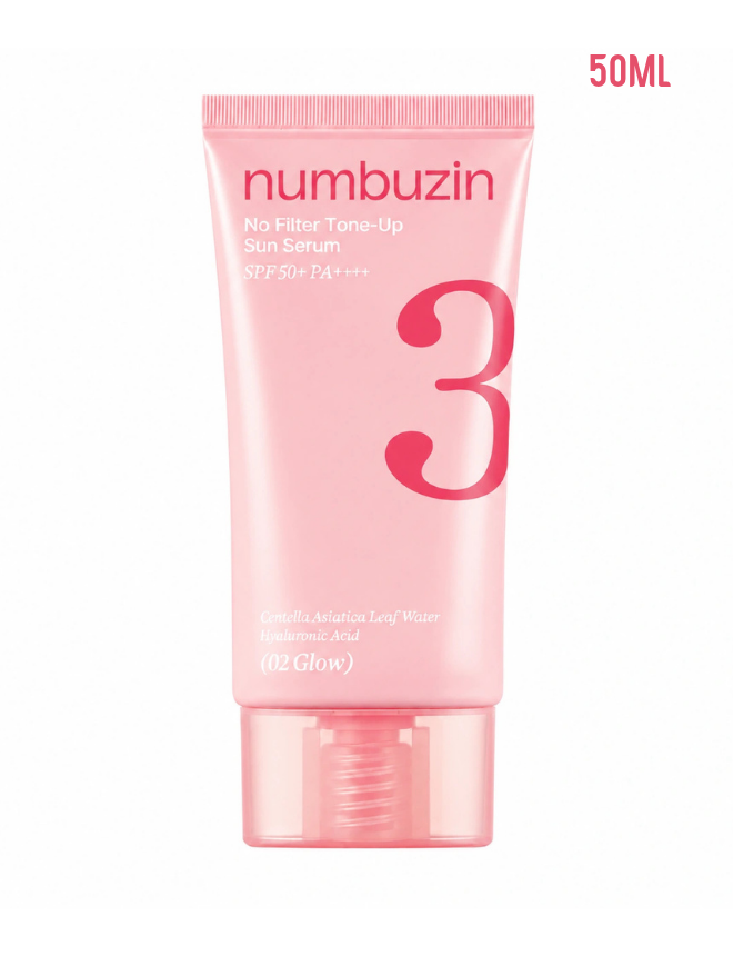 NUMBUZIN NO.3 NO FILTER TONE UP SUN SERUM 02 GLOW 50ML
