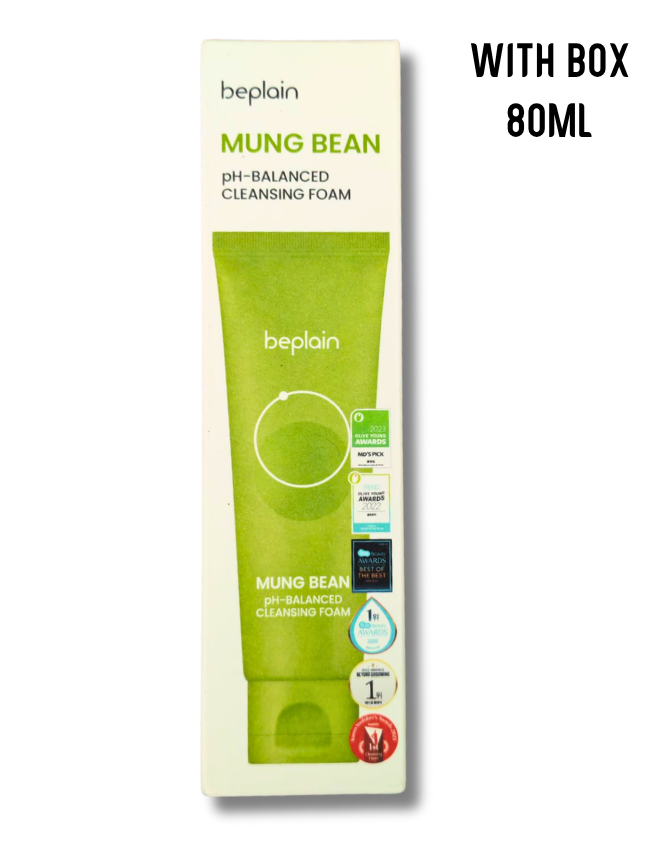 BEPLAIN MUNG BEAN PH BALANCED CLEANSING FOAM 80ML