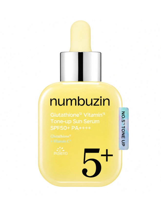 NUMBUZIN NO.5 GLUTATHIONE VITAMIN TONE UP SUN SERUM 30ML