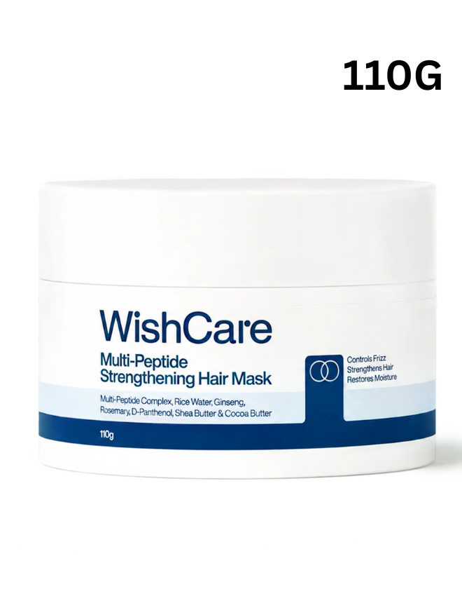 WISHCARE MULTI PEPTIDE STRENGTHENING HAIR MASK 110GM