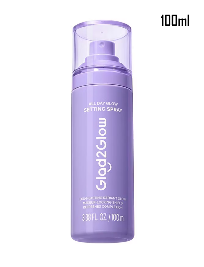 GLAD2GLOW ALL DAY GLOW SETTING SPRAY  LONG LASTING FACE 100ML
