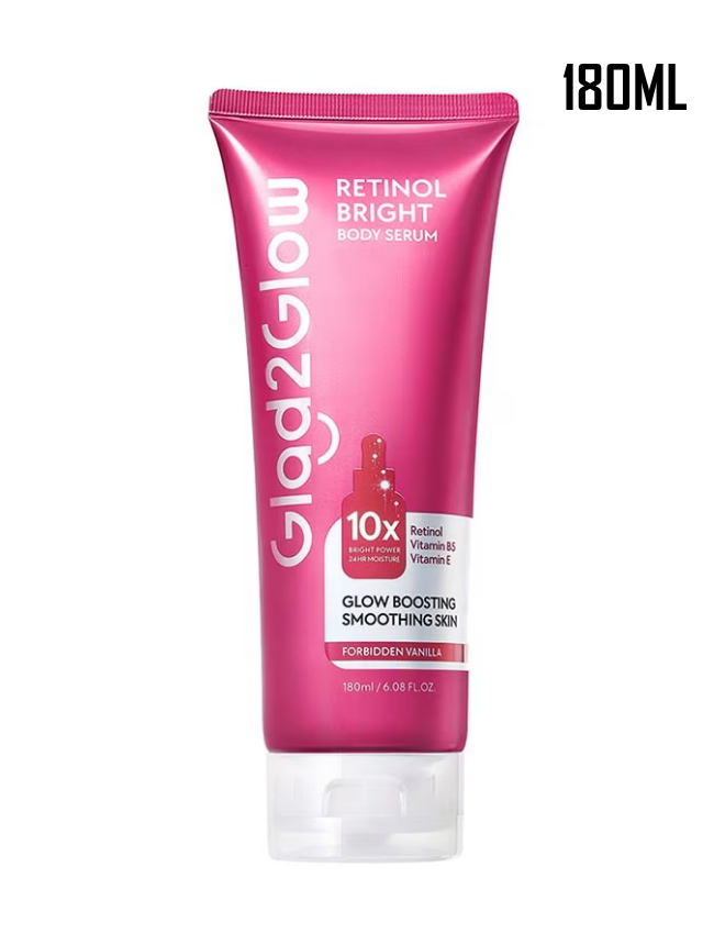 GLAD2GLOW BODY SERUM COLLECTION RETINOL BRIGHT BODY SERUM 180ML