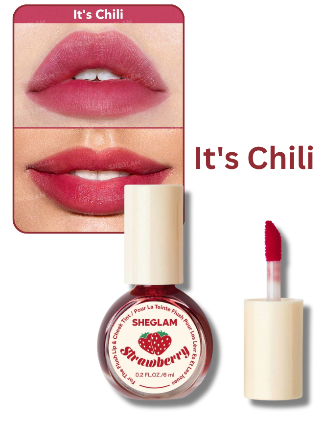SHEGLAM FOR THE FLUSH LIP & CHEEK TINT IT’S CHILI 6ML