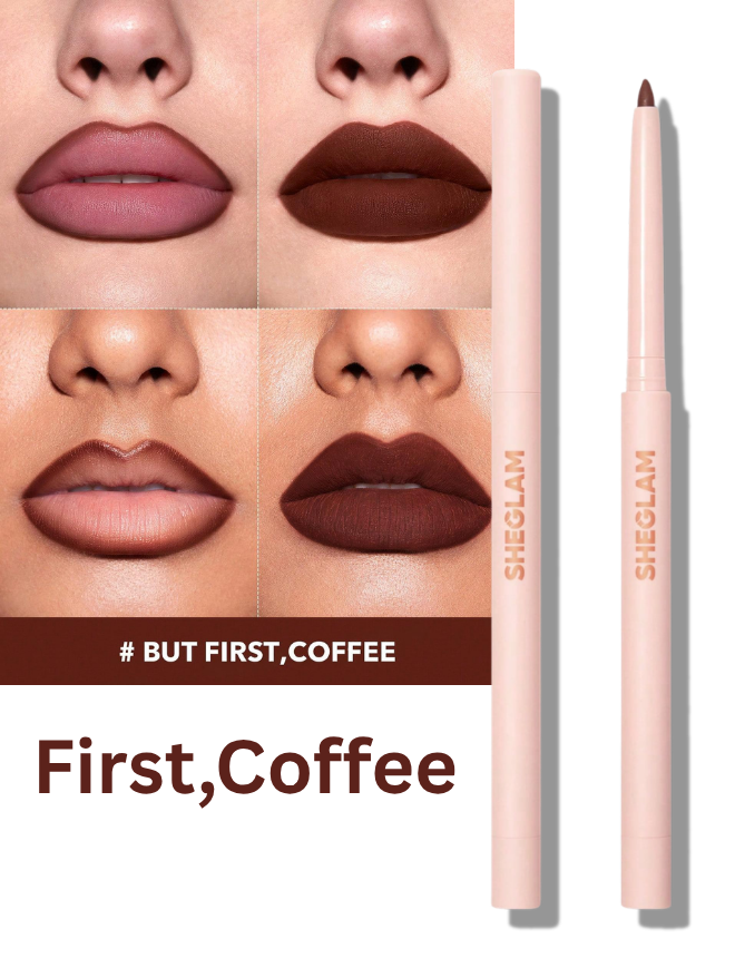 SHEGLAM SO LIPPY LIP LINER 524 BUT FIRST COFFEE