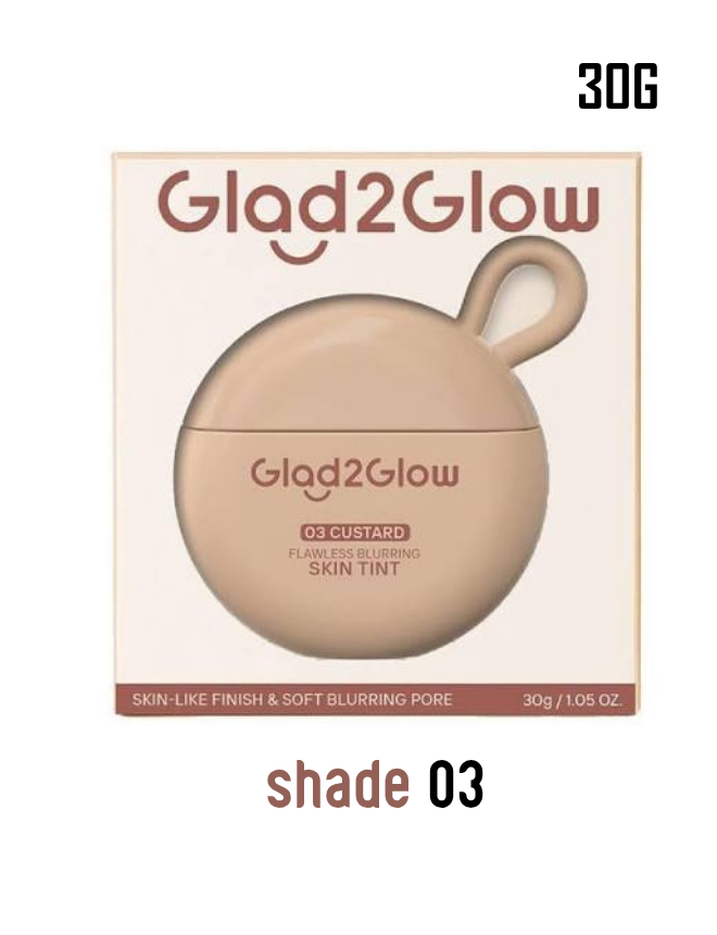 GLAD2GLOW FLAWLESS BLURRING SKIN TINT HIGH COVERAGE 30G (03)