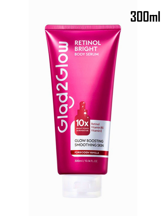 GLAD2GLOW BODY SERUM COLLECTION RETINOL BRIGHT BODY SERUM 300ML