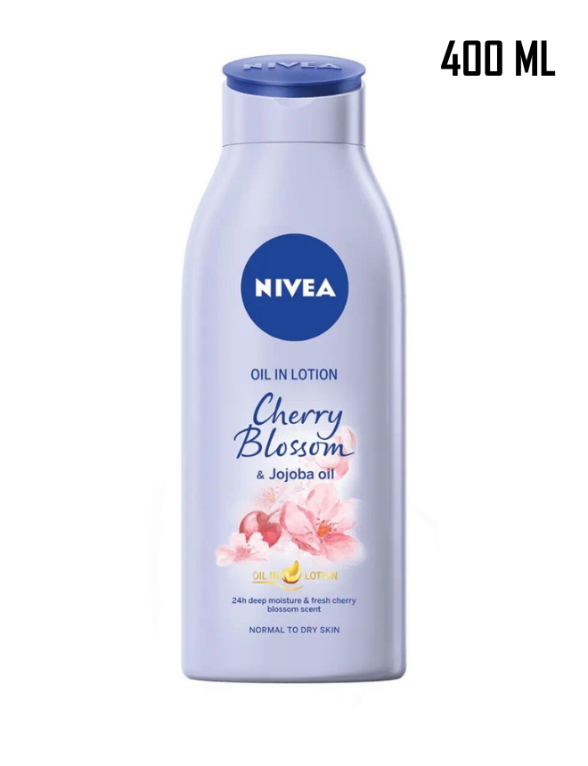 NIVEA CHERRY BLOSSOM BODY LOTION 400ML