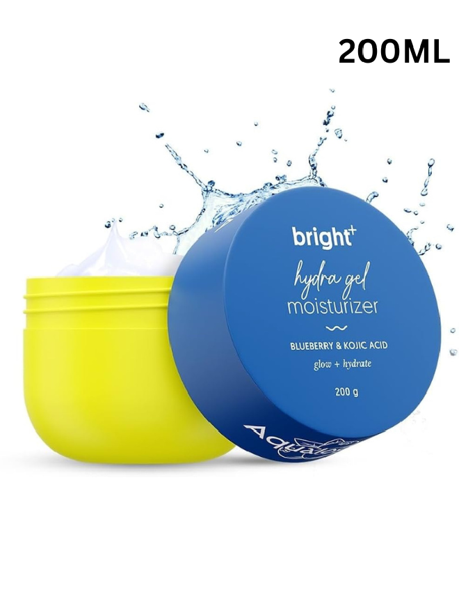 AQUALOGICA BRIGHT+ HYDRA GEL MOISTURIZER WITH BLUEBERRY & KOJIC ACID 200G