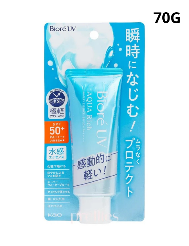 BIORE UV AQUA RICH WATERY ESSENCE SPF 50+ PA++++ 70G
